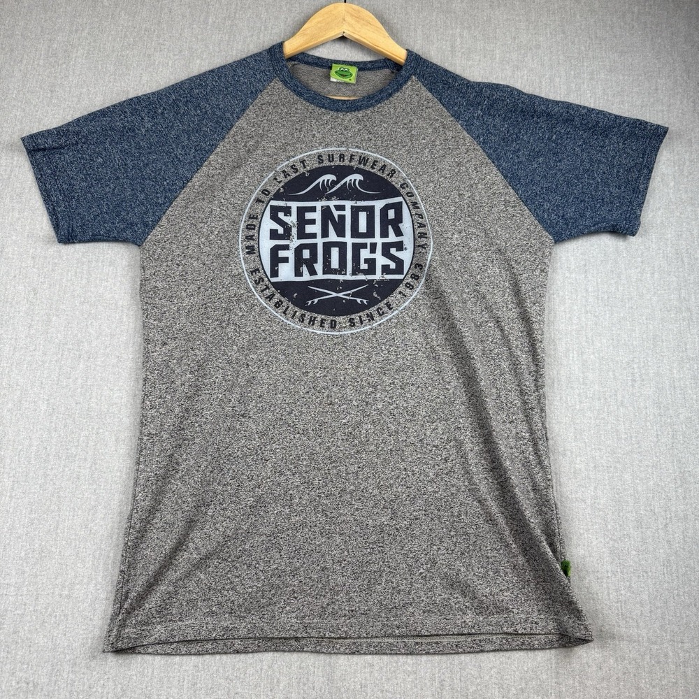 Senor Frogs Surf wear T-shirts Men's Size Large Short Sleeve Nice Quality
